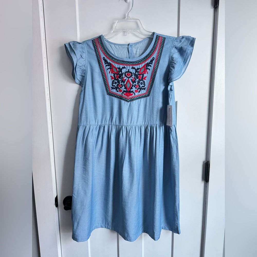 NWT Boutique Embroidered Dress L - Picture 7 of 7